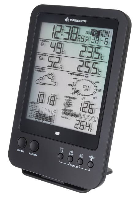 Метеостанция Bresser «5 в 1», черная Метеостанция Bresser «5 в 1», черная