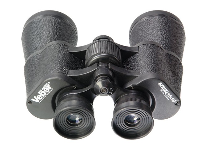 Бинокль Veber Classic БПШЦ 15x50 VL широкоугольный, черный Бинокль Veber Classic БПШЦ 15x50 VL широкоугольный, черный