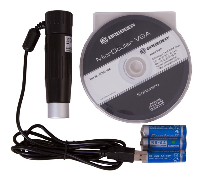 Микроскоп цифровой Bresser National Geographic 40–1024x, в кейсе Микроскоп цифровой Bresser National Geographic 40–1024x, в кейсе