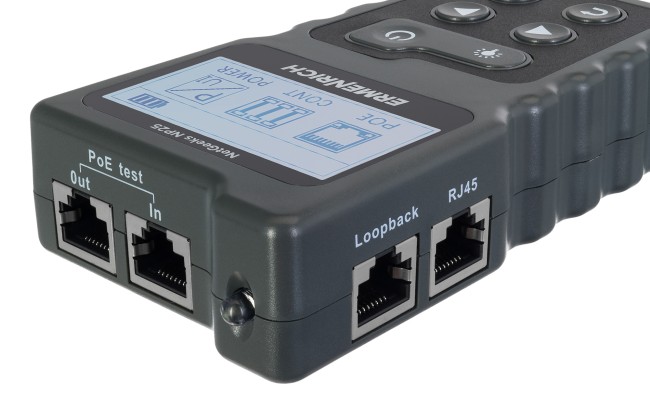 Кабельный PoE-тестер Ermenrich NetGeeks NP25 Кабельный PoE-тестер Ermenrich NetGeeks NP25