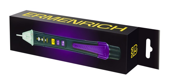 Индикатор напряжения Ermenrich Zing WT22, фиолетовый