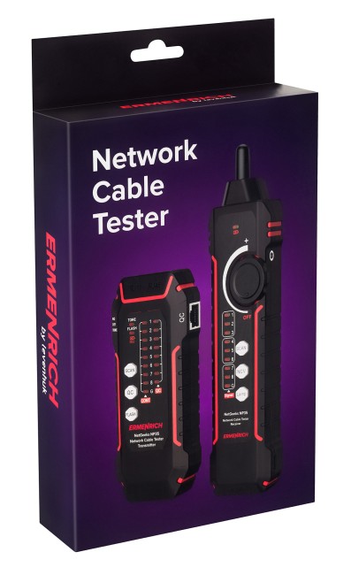 Кабельный тестер Ermenrich NetGeeks NP35 Кабельный тестер Ermenrich NetGeeks NP35