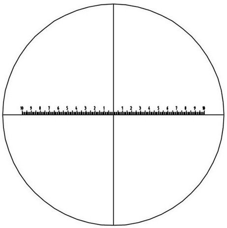Окуляр Альтами SWF20x со шкалой