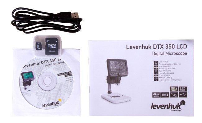 Микроскоп цифровой Levenhuk DTX 350 LCD Микроскоп цифровой Levenhuk DTX 350 LCD
