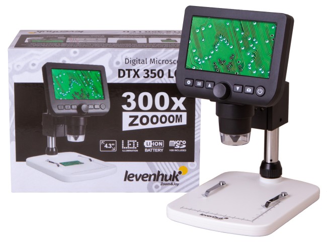 Микроскоп цифровой Levenhuk DTX 350 LCD Микроскоп цифровой Levenhuk DTX 350 LCD