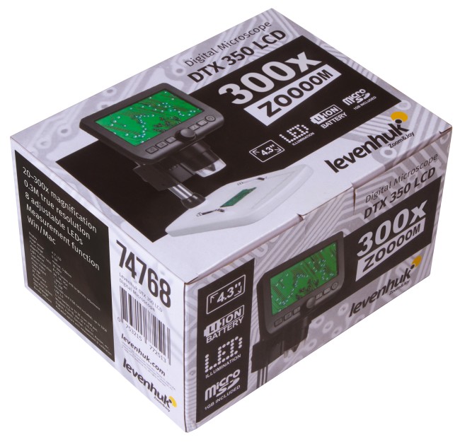 Микроскоп цифровой Levenhuk DTX 350 LCD Микроскоп цифровой Levenhuk DTX 350 LCD