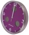 Часы настенные Bresser MyTime io NX Thermo/Hygro, 30 см, фиолетовые Часы настенные Bresser MyTime io NX Thermo/Hygro, 30 см, фиолетовые