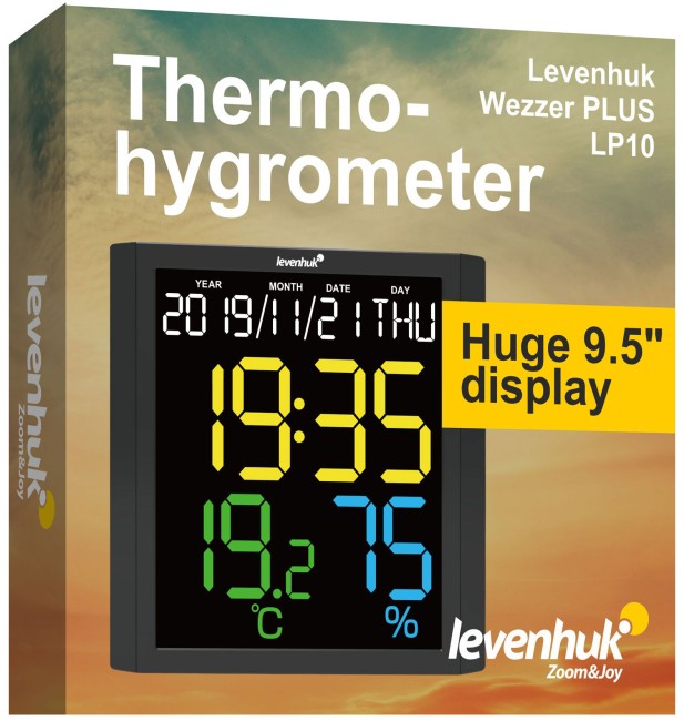 Термогигрометр Levenhuk Wezzer PLUS LP10 Термогигрометр Levenhuk Wezzer PLUS LP10