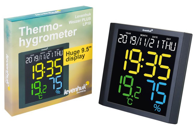 Термогигрометр Levenhuk Wezzer PLUS LP10 Термогигрометр Levenhuk Wezzer PLUS LP10