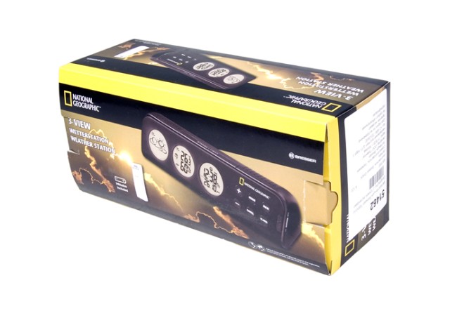 Метеостанция Bresser National Geographic с тремя экранами Метеостанция Bresser National Geographic с тремя экранами