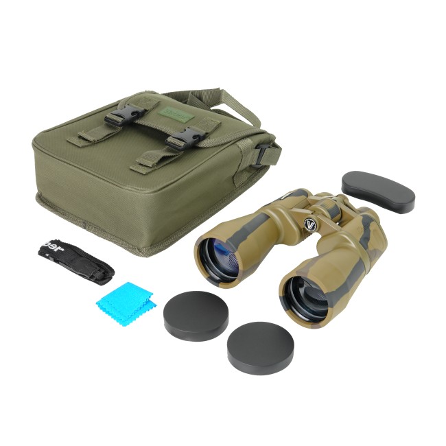 Бинокль Veber Classic БПЦ 30x60 VR камуфлированный