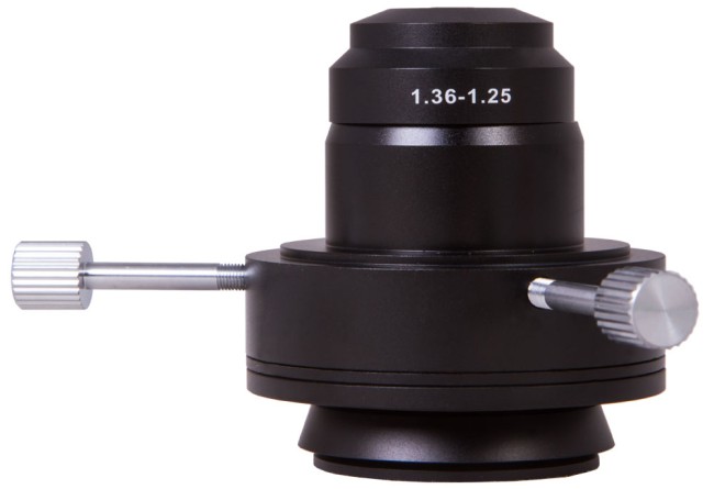 Конденсор темного поля А 1,36–1,25 Levenhuk MED (масляная иммерсия)