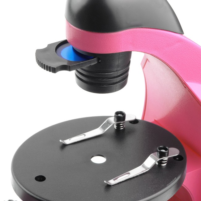 Микроскоп школьный Микромед Эврика 40х-320х инвертированный (фуксия) Микроскоп школьный Микромед Эврика 40х-320х инвертированный (фуксия)