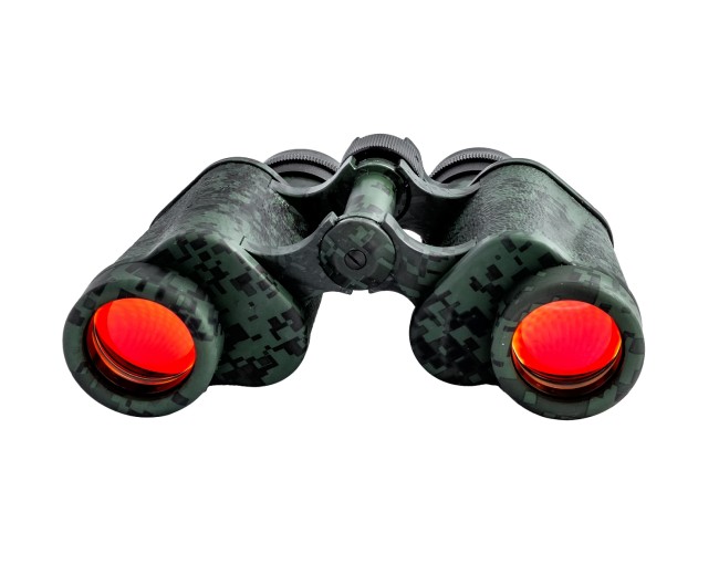 Бинокль КОМЗ БПЦс 8х30 рубин с сеткой пиксель Бинокль КОМЗ БПЦс 8х30 рубин с сеткой пиксель