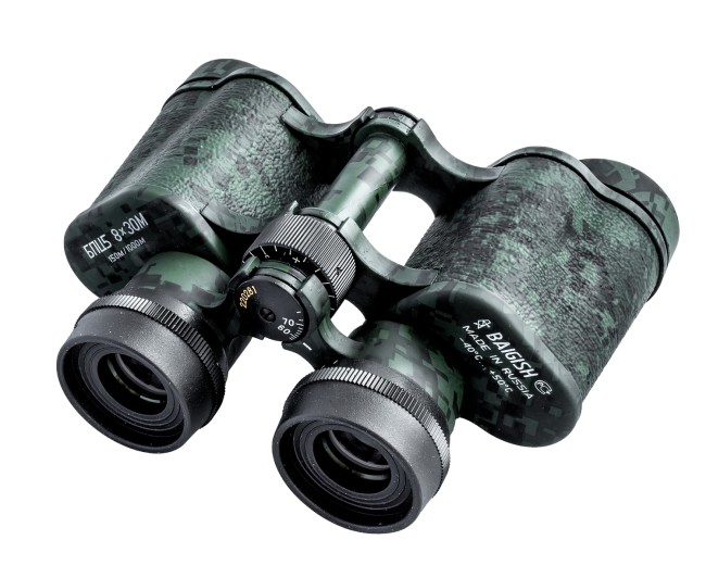 Бинокль КОМЗ БПЦс 8х30 рубин с сеткой пиксель Бинокль КОМЗ БПЦс 8х30 рубин с сеткой пиксель