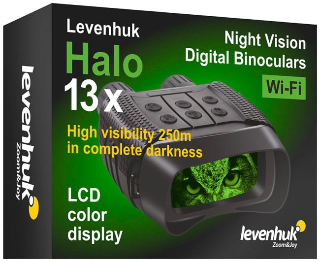 Бинокль цифровой ночного видения Levenhuk Halo 13x Бинокль цифровой ночного видения Levenhuk Halo 13x