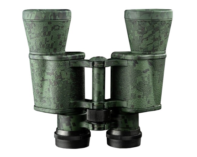 Бинокль КОМЗ БПЦc 10х40 с дальномерной сеткой рубин пиксель Бинокль КОМЗ БПЦc 10х40 с дальномерной сеткой рубин пиксель