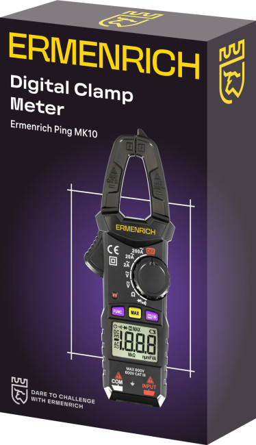 Токоизмерительные клещи Ermenrich Ping MK10