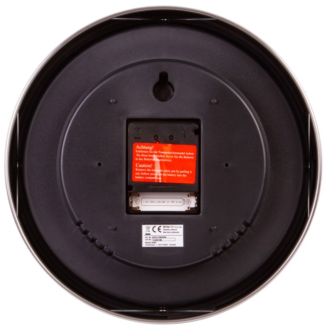 Часы настенные Bresser MyTime ND DCF Thermo/Hygro, 25 см, бирюзовые Часы настенные Bresser MyTime ND DCF Thermo/Hygro, 25 см, бирюзовые