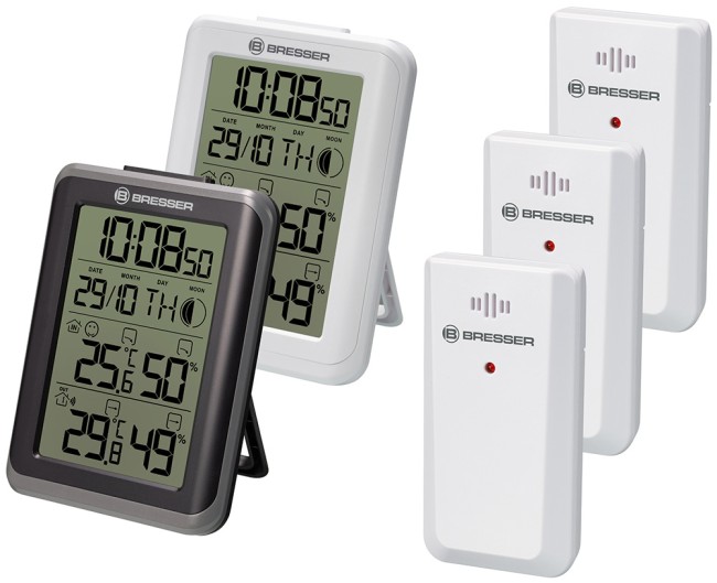 Гигрометр Bresser Clima Temp IO Jumbo (2 шт.) Гигрометр Bresser Clima Temp IO Jumbo (2 шт.)