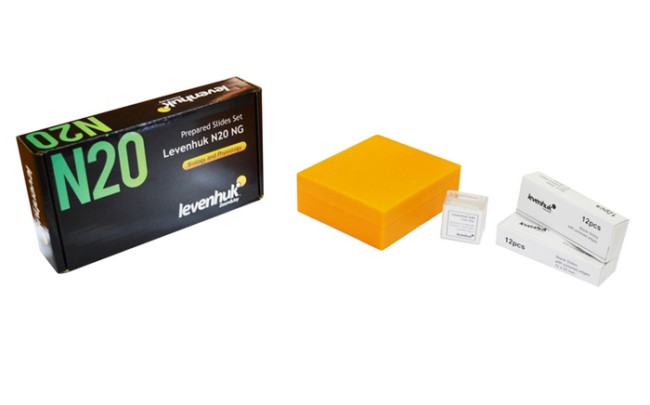 Набор микропрепаратов Levenhuk N20 NG Набор микропрепаратов Levenhuk N20 NG