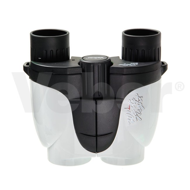 Бинокль Veber White Night 8x25 белый/черный