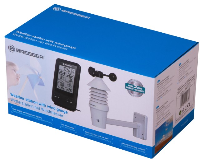 Анемометр (ветромер) Bresser «3 в 1», профессиональный Анемометр (ветромер) Bresser «3 в 1», профессиональный