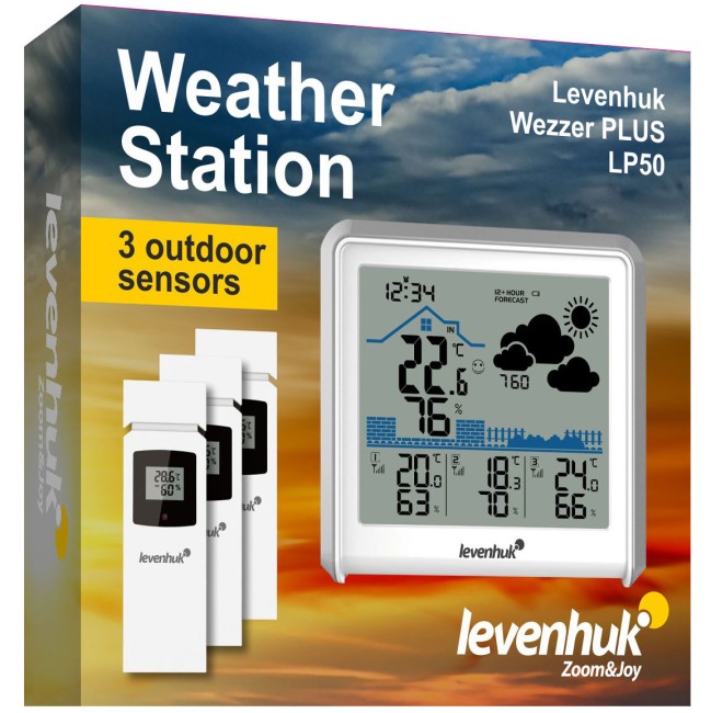 Метеостанция Levenhuk Wezzer PLUS LP50 Метеостанция Levenhuk Wezzer PLUS LP50