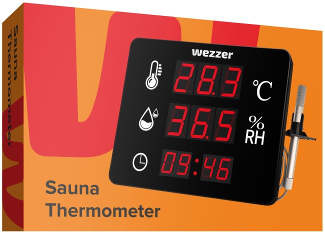 Термометр для сауны Levenhuk Wezzer SN80 Термометр для сауны Levenhuk Wezzer SN80