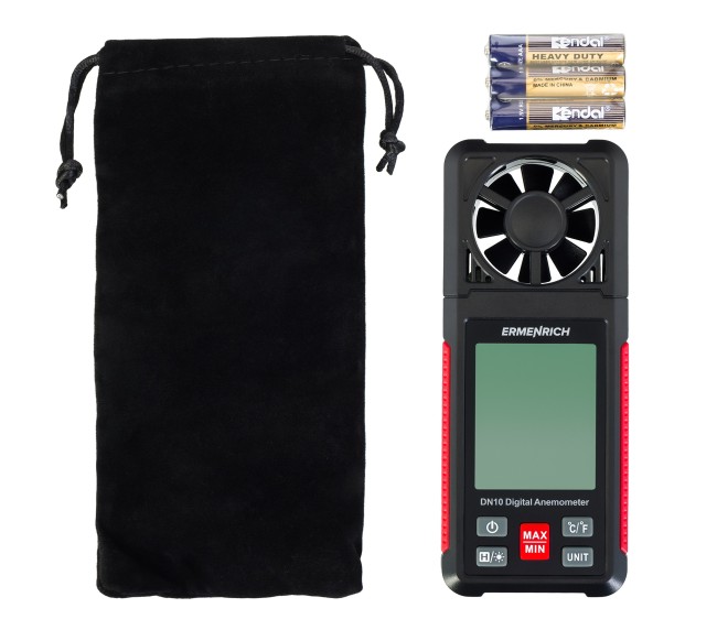 Цифровой анемометр Ermenrich Seek DN10