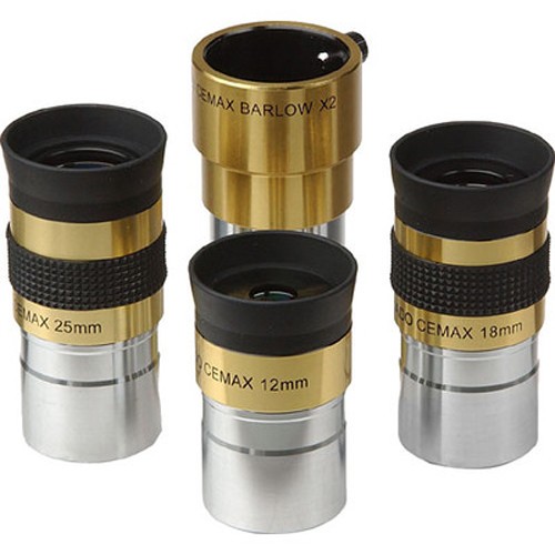 Набор окуляров для Coronado 12, 18, 25mm и 2x Барлоу
