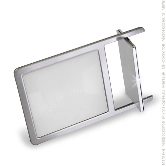 Линза Френеля Levenhuk Zeno 90, 2,5x, 48x45 мм, 1 LED, металл