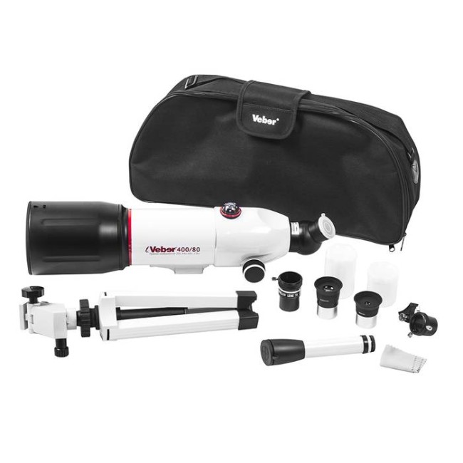 Телескоп Veber 400/80 Аз Белый