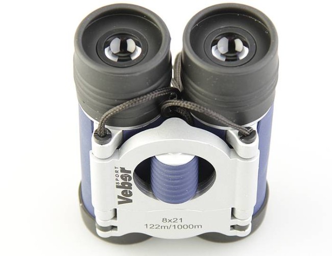 Бинокль Veber Sport new БН 8x21 черный/синий/серебристый Бинокль Veber Sport new БН 8x21 черный/синий/серебристый