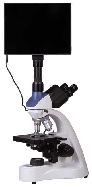 Микроскоп цифровой Levenhuk MED D10T LCD, тринокулярный