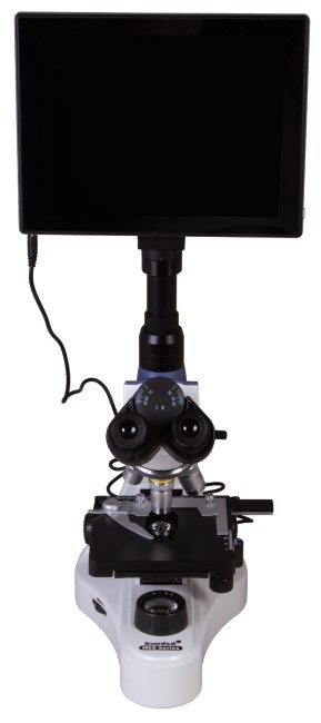 Микроскоп цифровой Levenhuk MED D10T LCD, тринокулярный