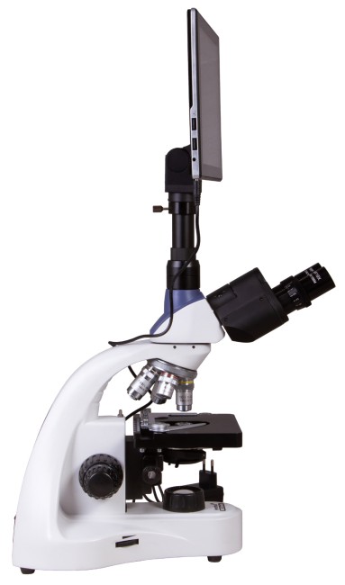 Микроскоп цифровой Levenhuk MED D10T LCD, тринокулярный