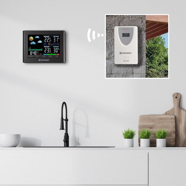 Метеостанция Bresser Neomeo с цветным дисплеем Метеостанция Bresser Neomeo с цветным дисплеем