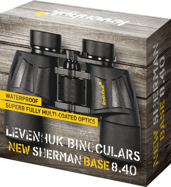 Бинокль Levenhuk New Sherman BASE 8x40 Бинокль Levenhuk New Sherman BASE 8x40