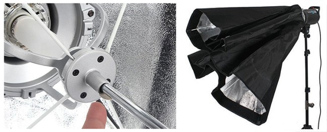 Софтбокс-зонт Godox SB-UFW6060 быстроскладной с сотами Софтбокс-зонт Godox SB-UFW6060 быстроскладной с сотами