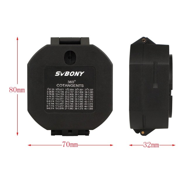 Компас SVBONY M2 черный Компас SVBONY M2 черный