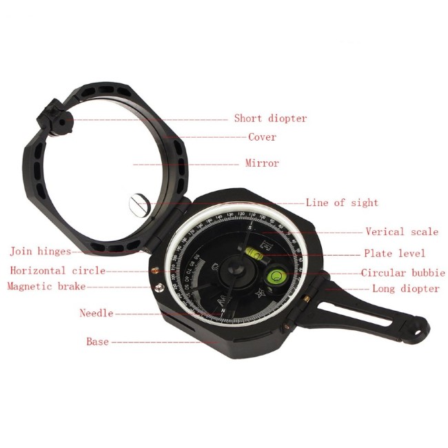 Компас SVBONY M2 черный Компас SVBONY M2 черный