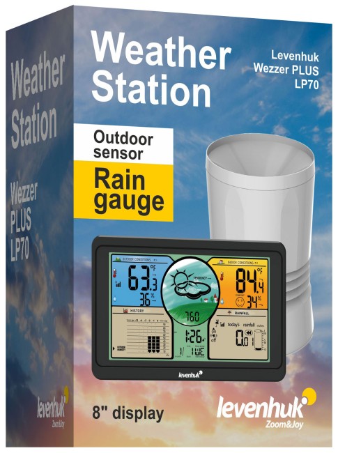 Метеостанция Levenhuk Wezzer PLUS LP70 Метеостанция Levenhuk Wezzer PLUS LP70