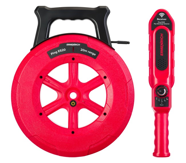 Детектор засорения труб Ermenrich Ping ES20 Детектор засорения труб Ermenrich Ping ES20