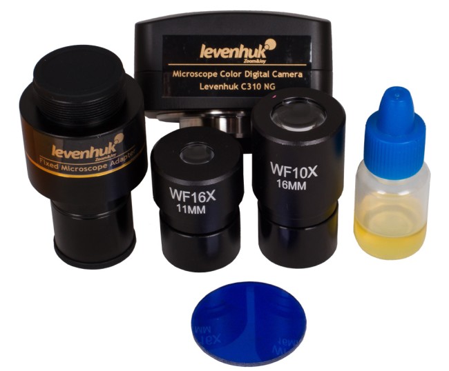 Микроскоп цифровой Levenhuk D320L, 3,1 Мпикс, монокулярный Микроскоп цифровой Levenhuk D320L, 3,1 Мпикс, монокулярный