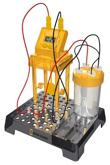 Набор для экспериментов Bresser National Geographic «Гальванический элемент и Волшебная лампа»