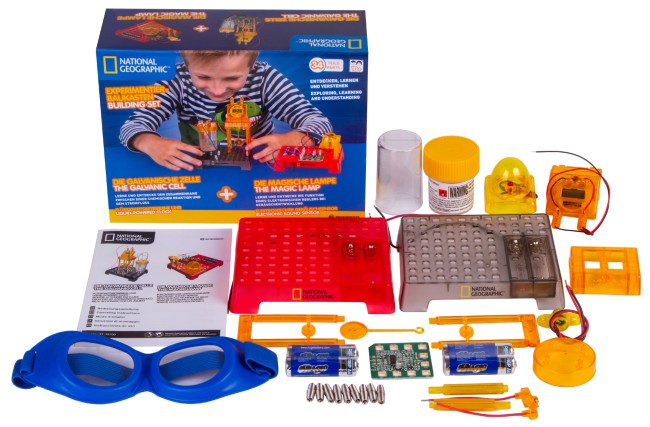 Набор для экспериментов Bresser National Geographic «Гальванический элемент и Волшебная лампа»
