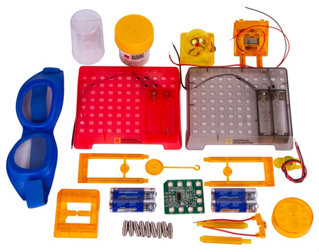 Набор для экспериментов Bresser National Geographic «Гальванический элемент и Волшебная лампа»