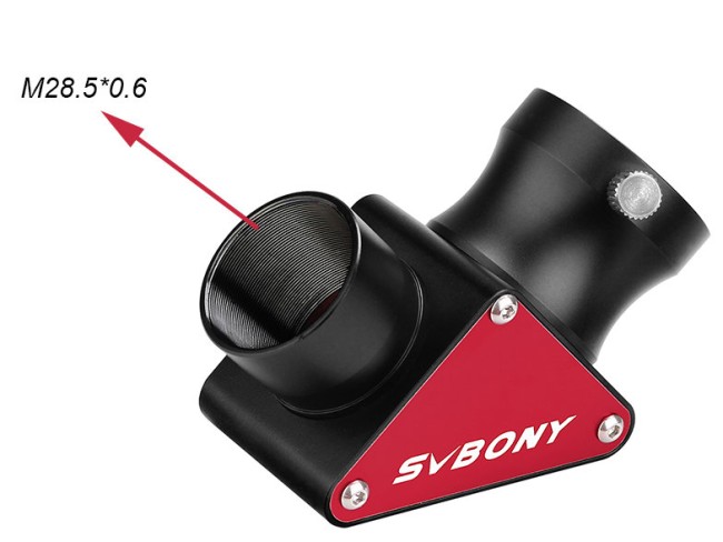 Диагональное зеркало SVBONY 90 гр, с диэлектрич. покрытием 99%, 1,25" Диагональное зеркало SVBONY 90 гр, с диэлектрич. покрытием 99%, 1,25"