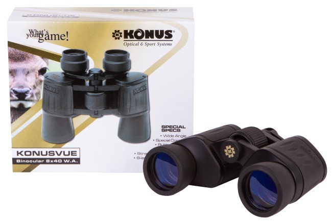 Бинокль Konus Konusvue 8x40 WA Бинокль Konus Konusvue 8x40 WA